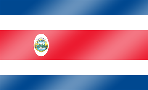 Costa Rican Flag